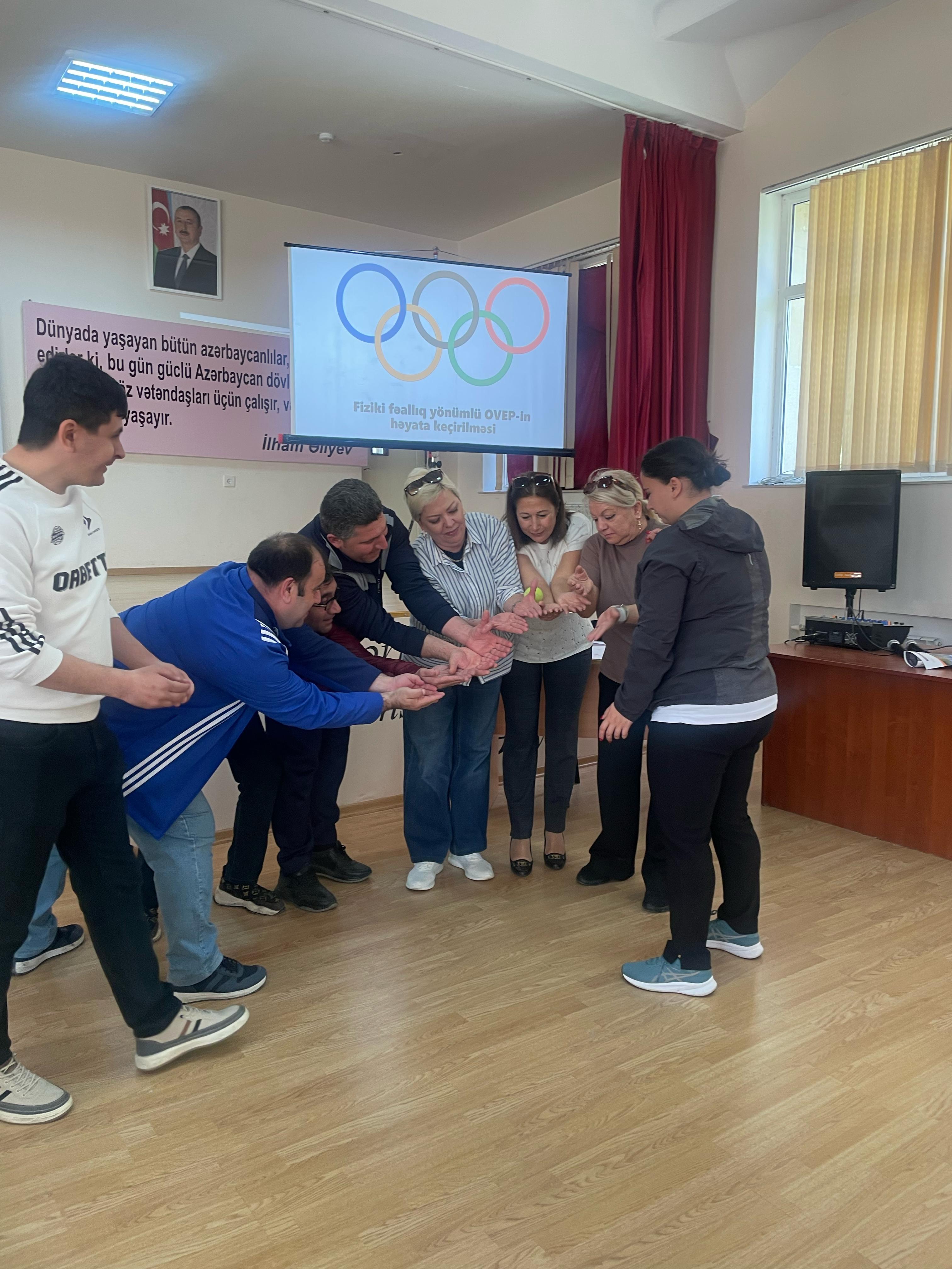 OVEP layihəsi çərçivəsində fiziki tərbiyə müəllimləri üçün Olimpiya dəyərlərinin tədrisinə start verildi